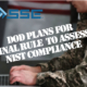 DoD memo final rule NIST compliance 3